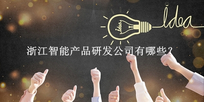 浙江智能产品研发公司