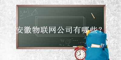 安徽物联网公司