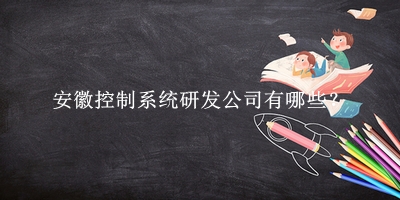 安徽控制系统研发公司
